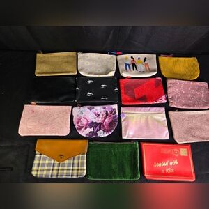 17 Ipsy/ Cosmetic Bags